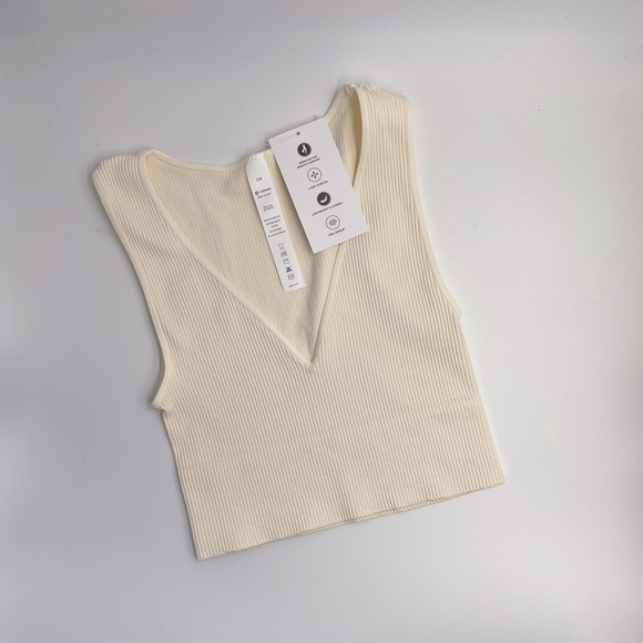 NWT Power Pivot tank top rib - Picture 2 of 5